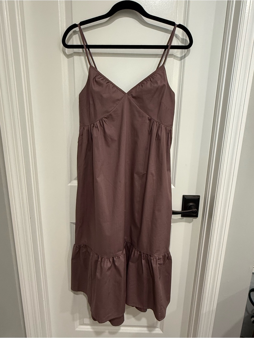 Dusty Rose Spaghetti Strap Dress